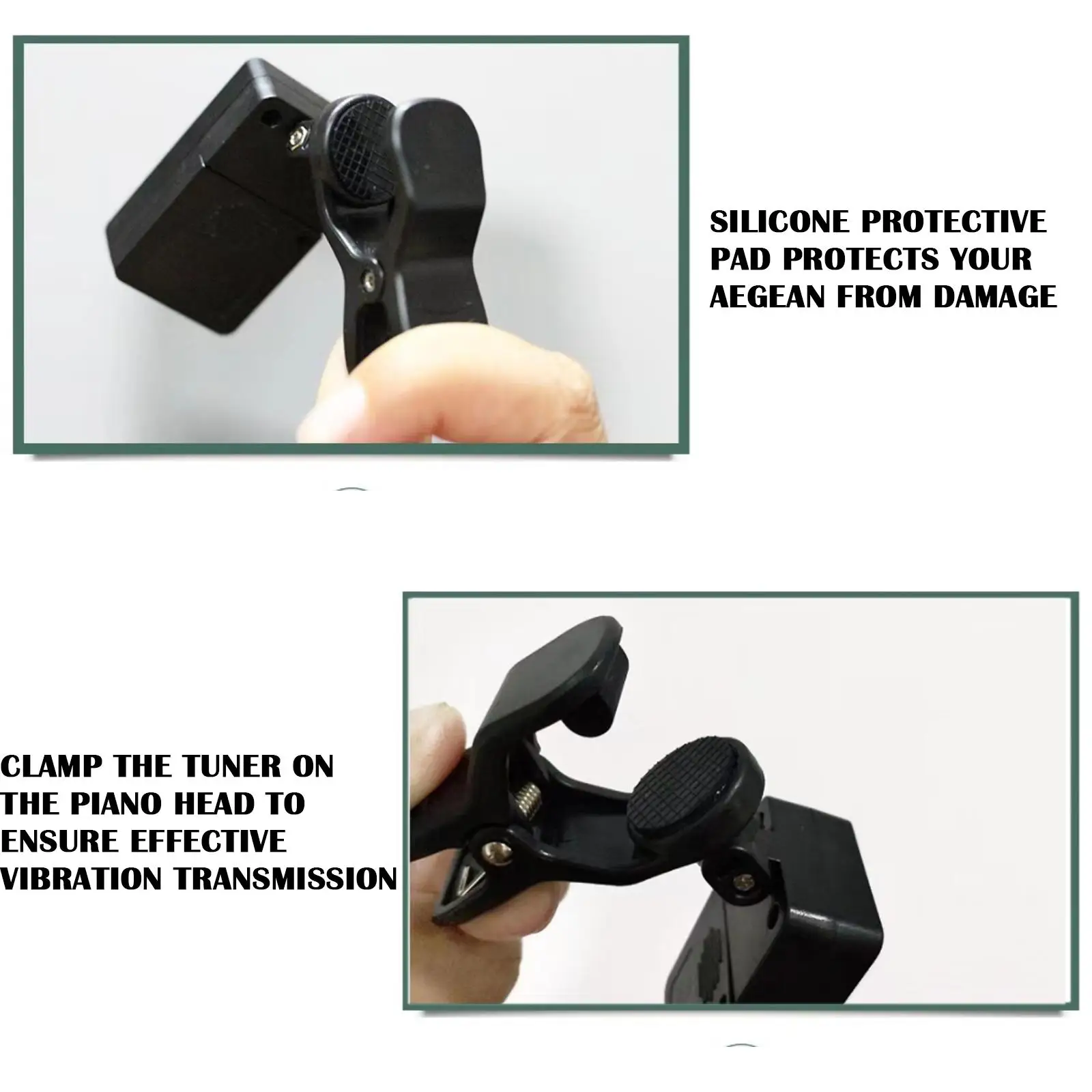 Guitar Tuner LCD Screen Electric Digital Tuner Professional Clip-On 360 Degree Acoustic For Acoustic Guitar Ukulele Accessories image 5