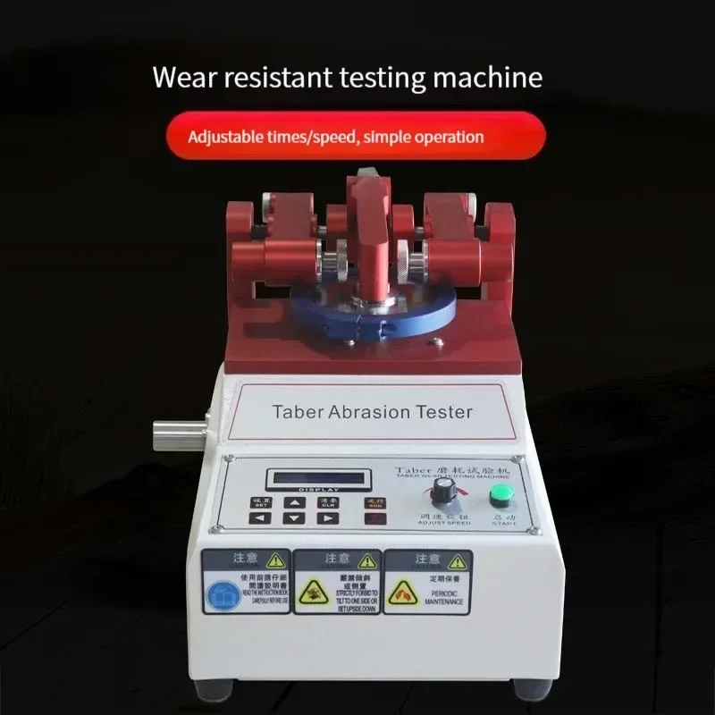 Wear Tester/Floor Leather Glass Plastic Parts Wear Tester