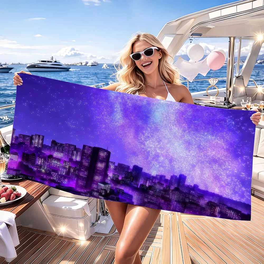 Cool C-Call of the Night-T Towel Soft Lightweight Anti-Sand Large Beach Towel Quick-Drying Bath Sports Family