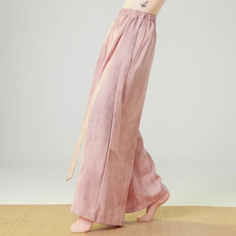 

Осенняя одежда для классических танцев, женские брюки, элегантные широкие брюки, танцевальная одежда для взрослых, брюки для современных танцев