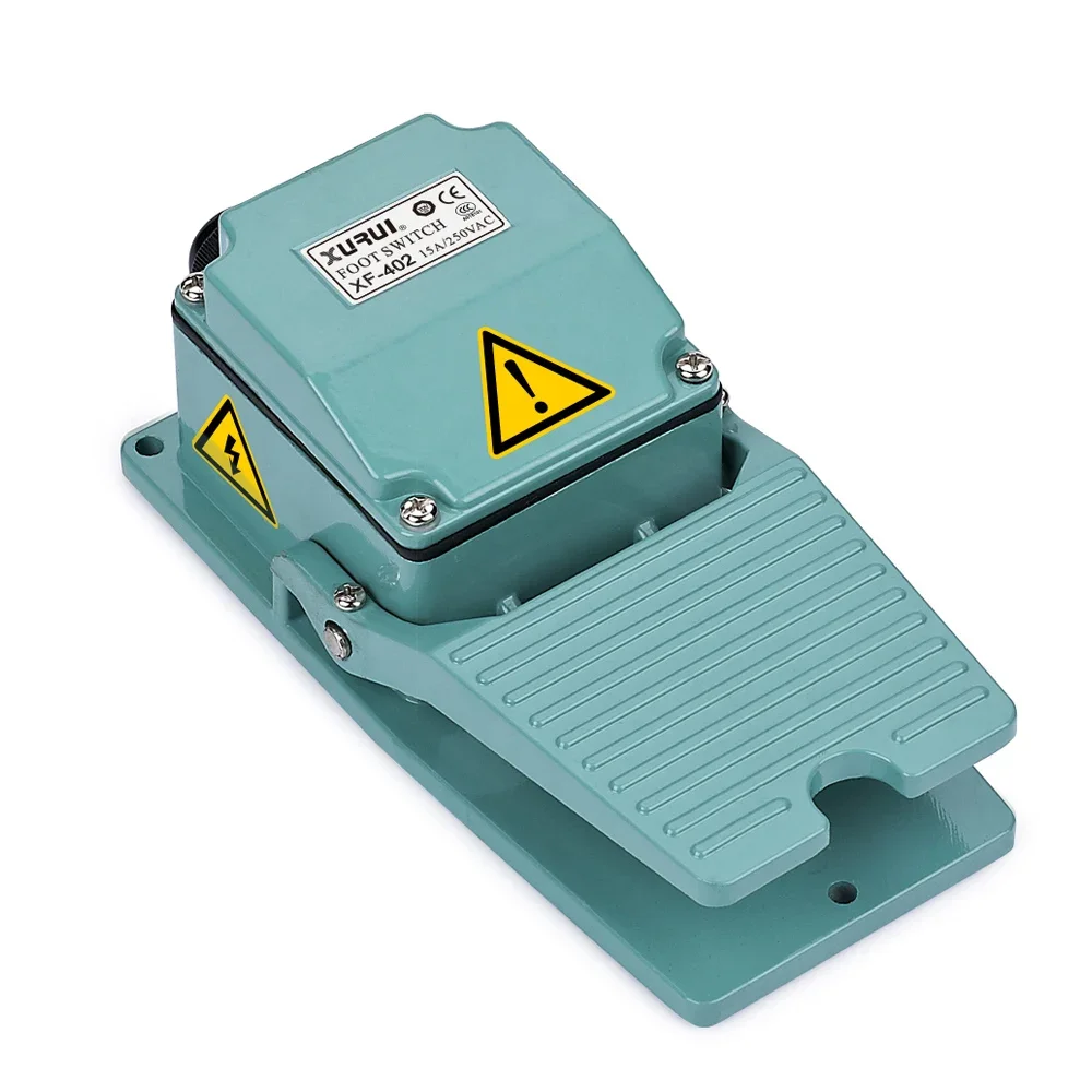 water-proof industrial aluminium foot control switch