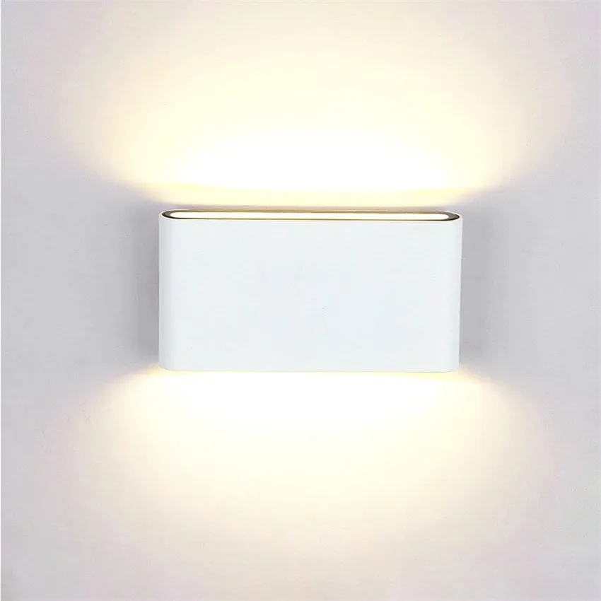 Outdoor Waterproof Wall Lamps  LED Up and Down Wall Lights Outside Wall Sconce For Garden Porch Terrace Balcony Lighting