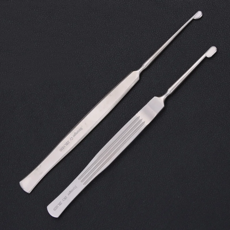 Cuchillo tipo D para rinoplastia, cuchillo de corte integral con nariz d, herramientas quirúrgicas de cabezal simple y doble, instrumento nasal para el tabique