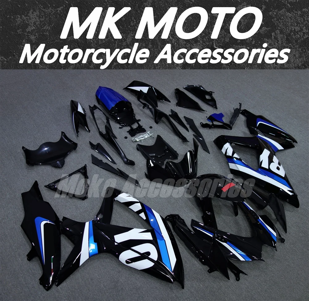 

Комплект обтекателей для gsxr600/750 2008-2010, высококачественный АБС-пластик, новый, белый, черный, красный