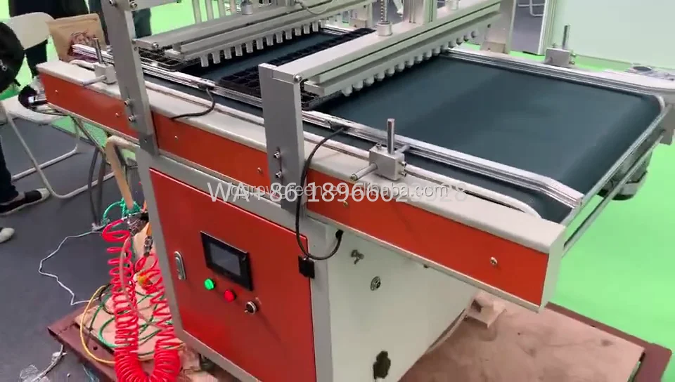 آلة بذر البذور الحضانة آلة شتلات الأرز التلقائي آلة بذارة الخضروات خط لعلبة الشتلات الأرز #1