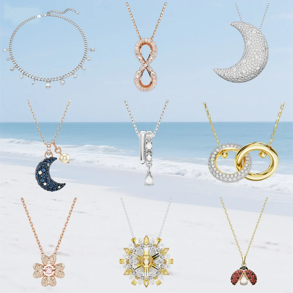 

Новое колье Swa модное и доступное в многих стилях, подходит для подруг в качестве подарка.