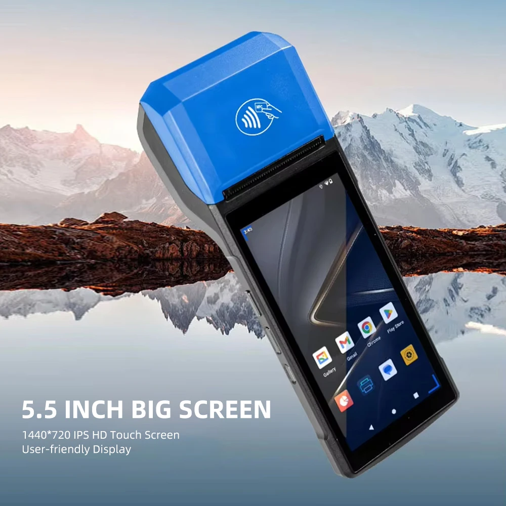 MASUNG H10 Handheld POS System PDA For Restaurants & Cafes Order Taker With Printer Scanner And NFC