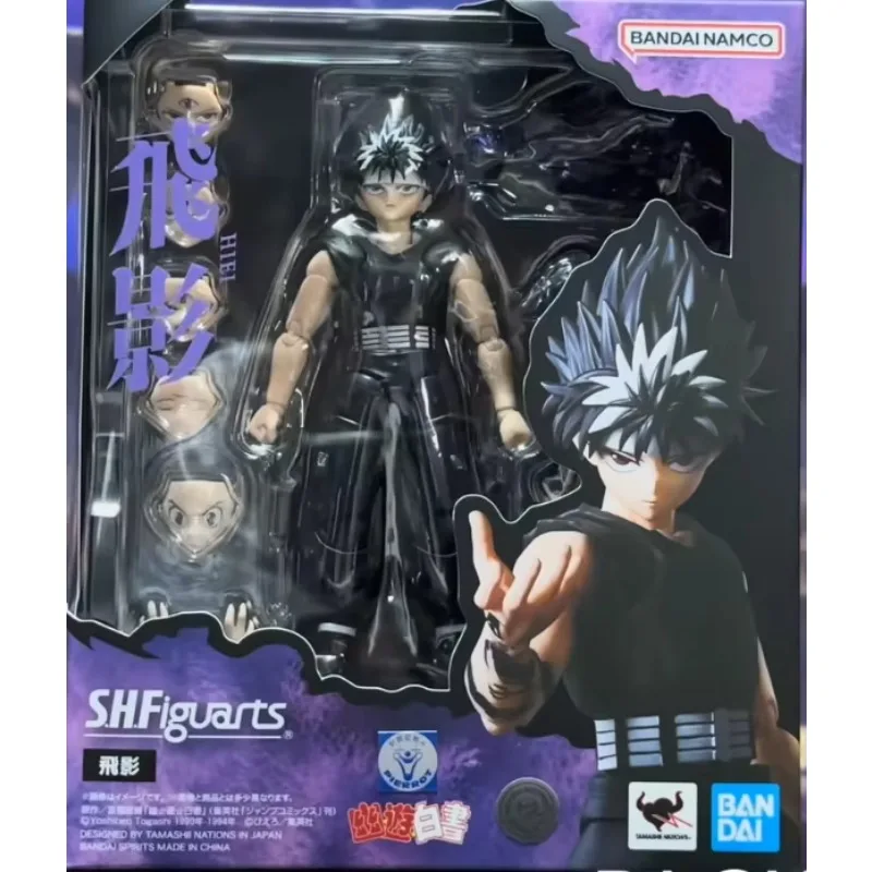 【In Stock】Bandai SHF Youyou White Book Flying Shadow Mobile Figure Black Dragon Wave Gift Collection Hobbies