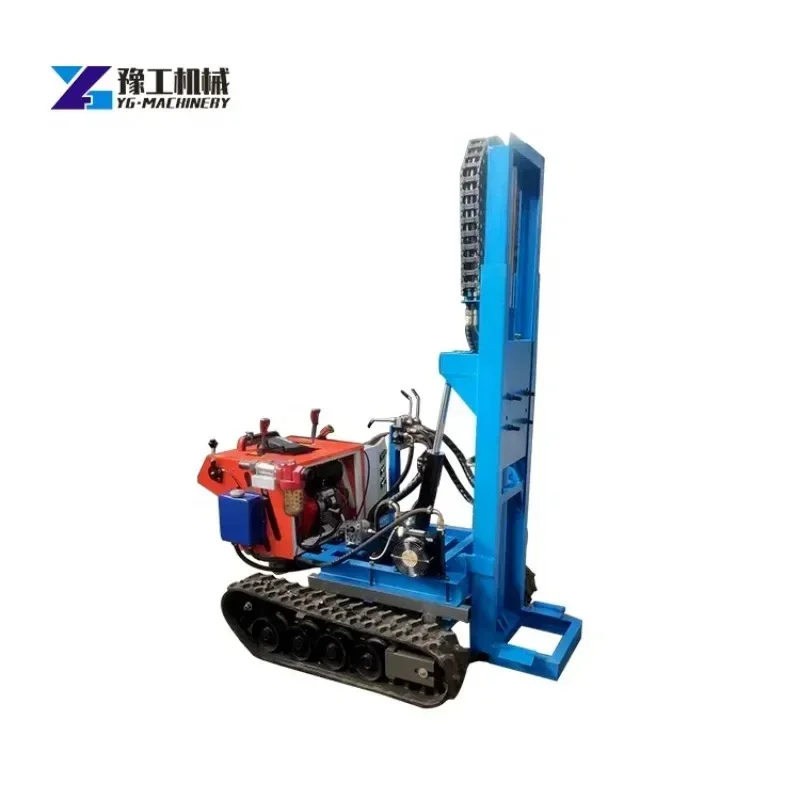 Portable 100m 200m 300m Rotary Core Water Well Drilling Rig Drilling Machine Hydraulic Crawler Water Well Drilling Rig