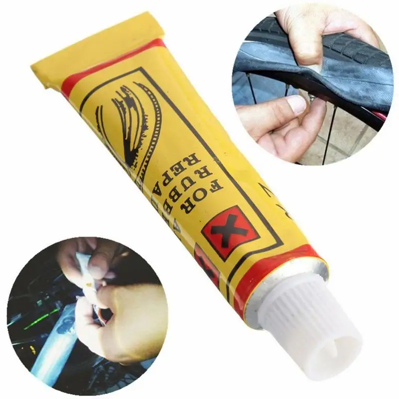 

6g Bicycle Tire Inner Tube Patching Glue Rubber Cement Adhesive Repair Tire Repair Glue Bicycle Tools