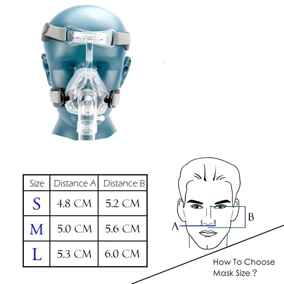 resvent N300 nasal mask for cpap machine bipap anti snoring sleep cpap mask osa treatment mask