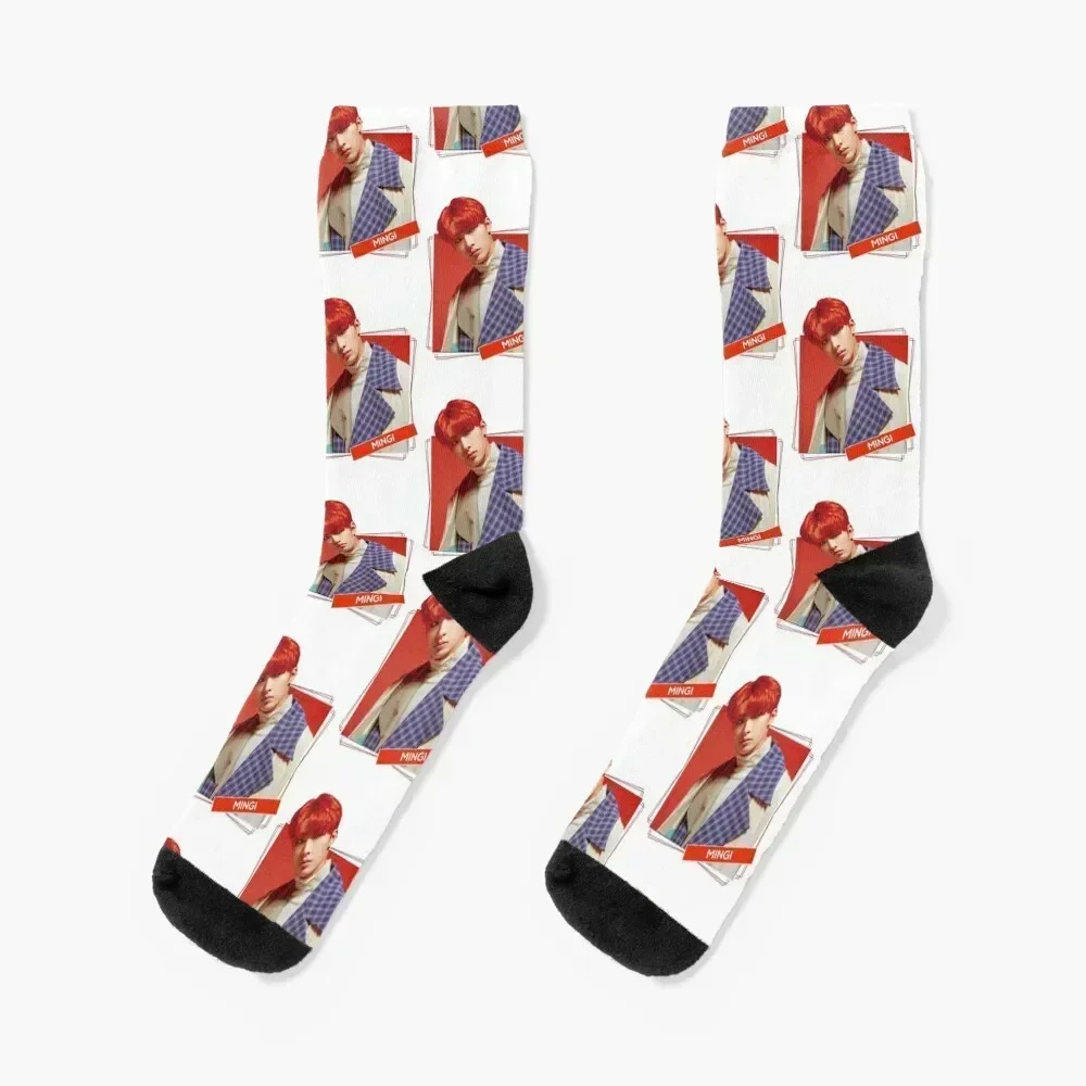 

Ateez - Mingi Socks gift crazy summer Hiking boots Men's Socks Women's