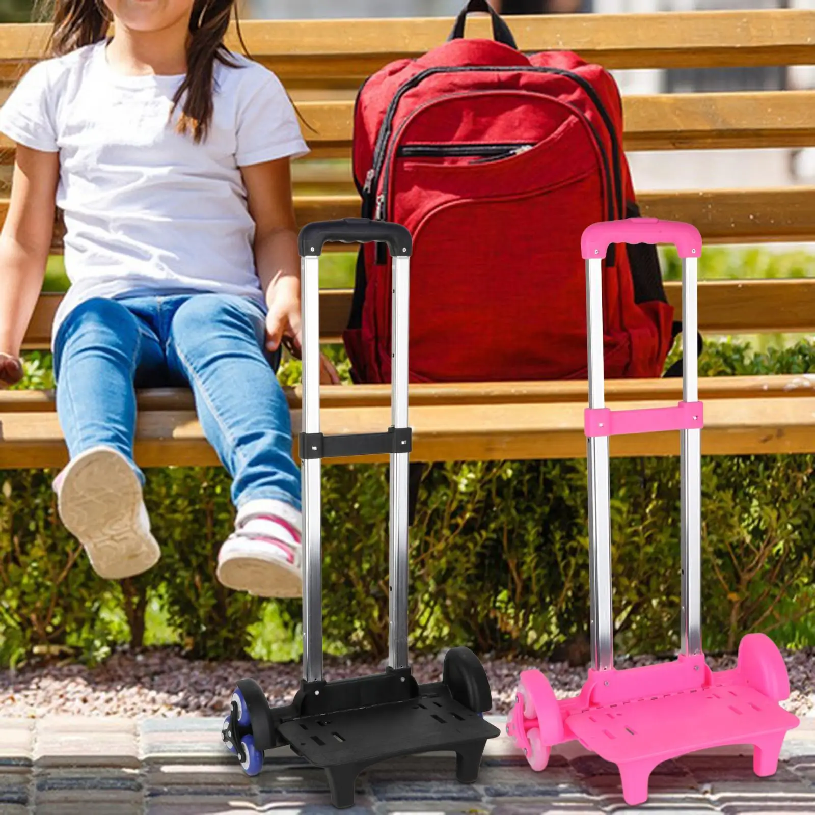 

Stair Climbing Cart Folding Hand Cart Moving Cart for Daily Use Multipurpose