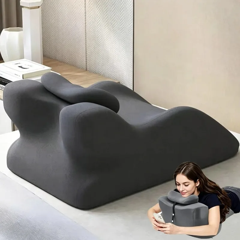 Memory Foam Wedge Pillow Ergonomic Prone Cushions Bed Sleeping Pillow Multi-Purpose Leg Support Pillow for Pain Relief Sofa Pads