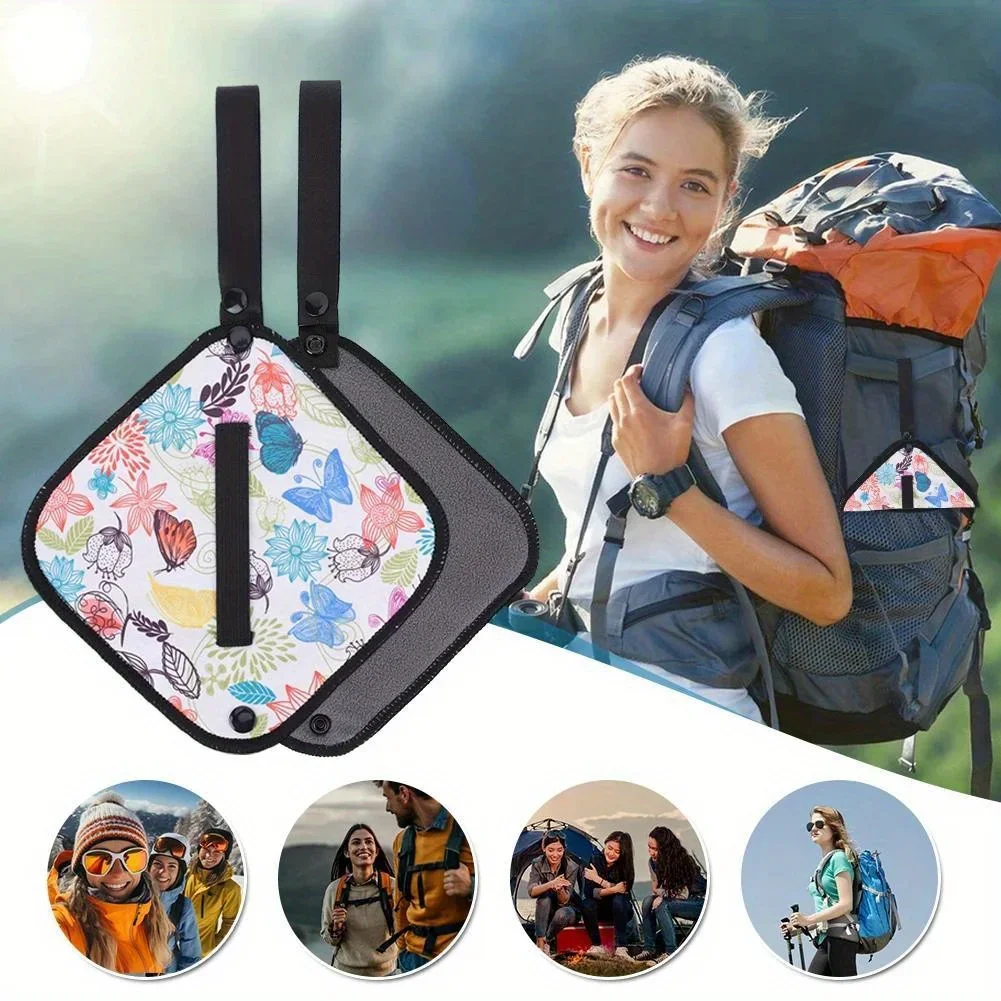 Wiederverwendbares Toilettenpapier für Camping, Outdoor-Pads für Frauen, die im Freien urinieren, Lösung für weibliche Urinierung beim Camping und Wandern – Detail 4