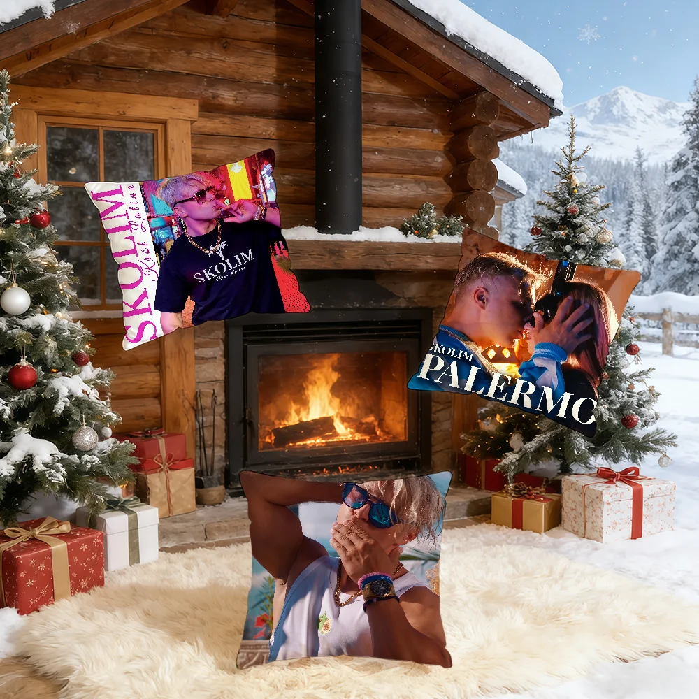 S-Skolim Give Me One Word cushion cover Home Bedding Sofa living Room pillowcase Simple Soft Skin Cushion Cover Party Gift