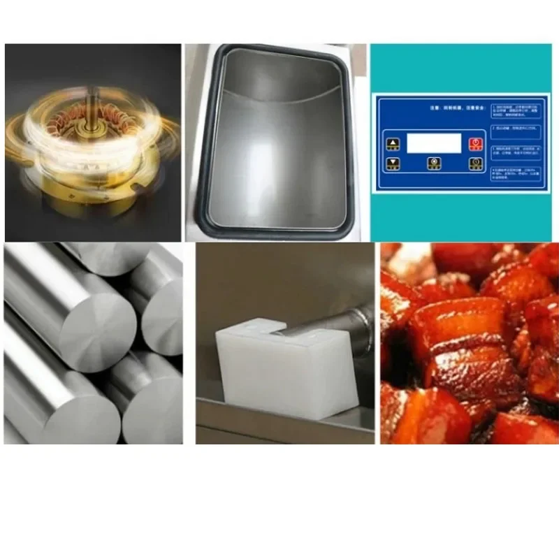 

Electric Meat Tumbler Marinator Digital Timing Marinating Machine Stainless Steel Pickling Machine for Chicken Beef Vegetables