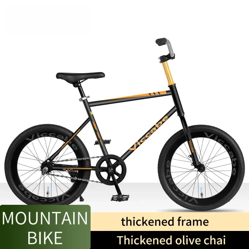 Fahrrad neu mit umgedrehter Olive-Kette, 20-Zoll-Doppelscheibenbremse für Kinder, Jungen und Mädchen