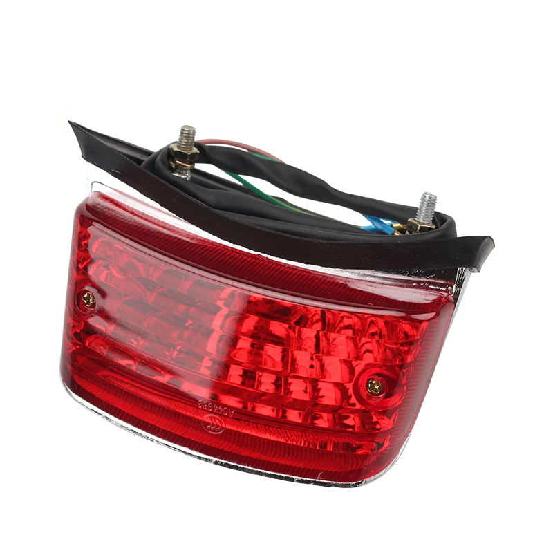 For Honda Rebel 250 CMX250C 1996-2009 CA250 Rear Red Taillight Brake Tail Light Stop Indicator Set Motorcycle Accessory