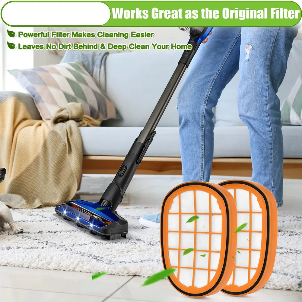 Комплект из 4 фильтров для ручного пылесоса Philips SpeedPro Max Aqua FC6812 FC6813 FC6822 FC5005/01 Сменные фильтры