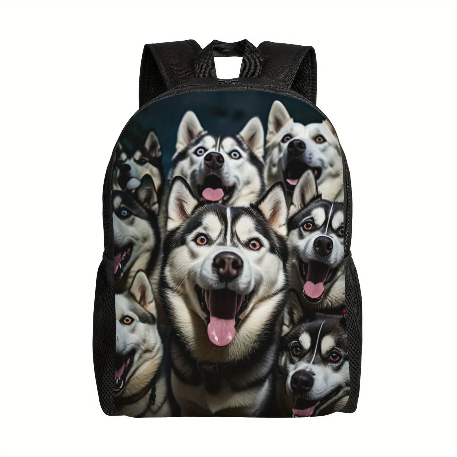 

Beijing printed backpack for boys and girls, laptop, tablet, travel shoulder bag, casual backpack.