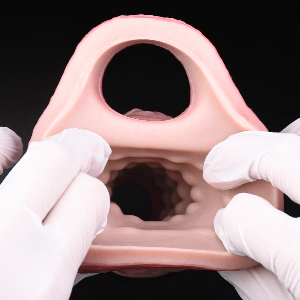 SHAZ واسعة القضيب كم القلفة الحقيقية والوريد دسار غمد مقاس زيادة اثنين من غطاء الديك تأخير القذف الجنس لعب للرجال 18 +