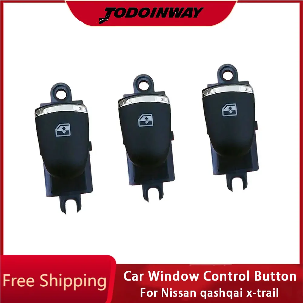 Car Window Control Switch Power Glass Lifter Passenger Side Button for Nissan x-trail t32 rogue qashqai j11 Murano Serena C27