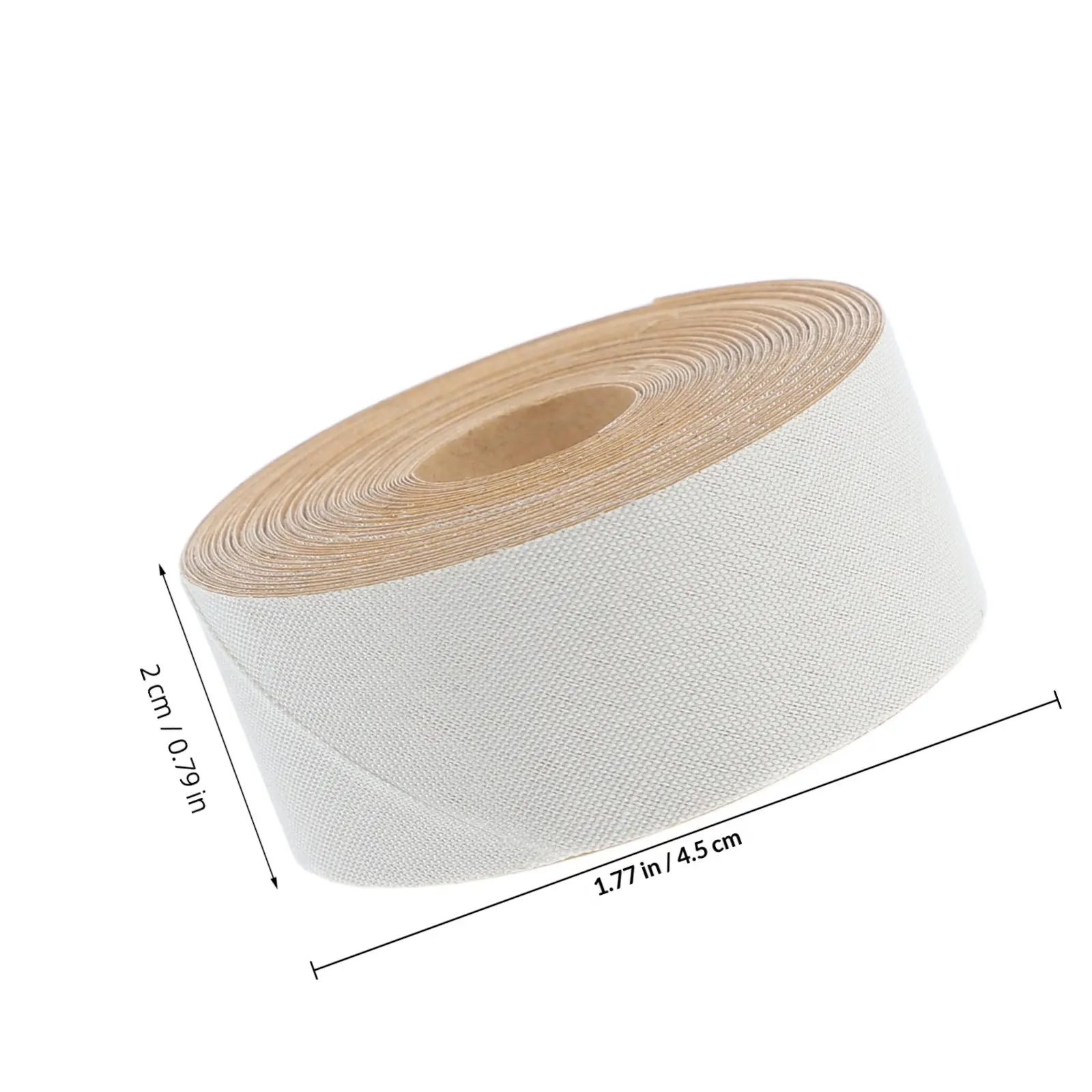 1 Roll Lampshade Material Natural Linen Fabric Cloth Edging Strip DIY Lamp Cover Decorative Light Shade Home Use Lampshade Trim