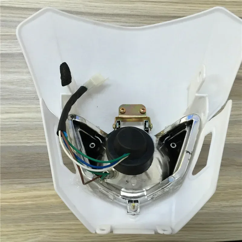 -For Motocross modification headlights off-road for Jialing cabbage CQR headlamp common ultrabright Electric Vehicle