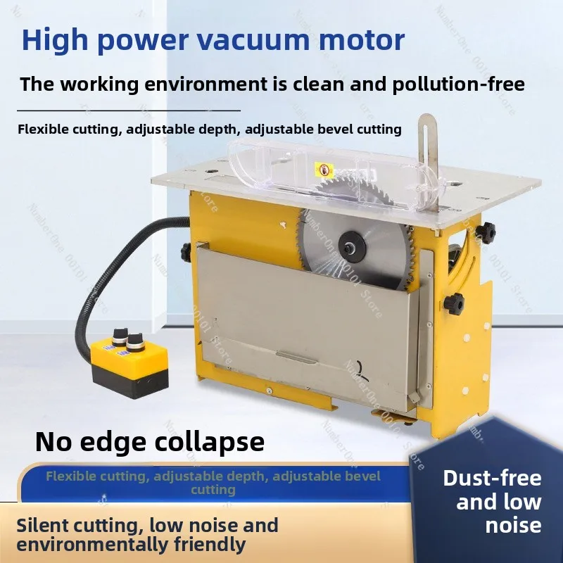 Brushless silent dust-free single saw precision cutting compound miter saw multifunctional multi-angle adjustable woodworking