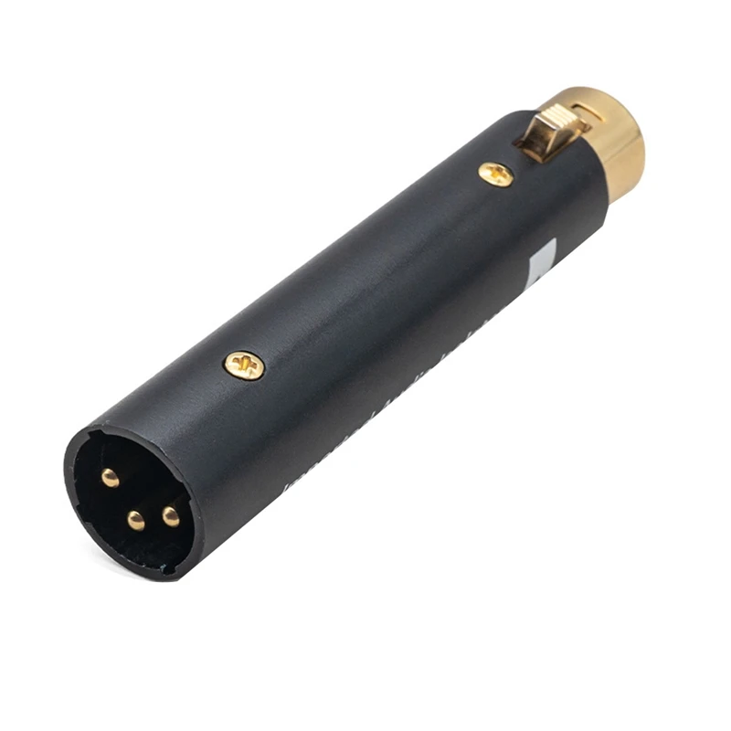 Professional Audio Noise Isolator Signal Isolation Stereo Splitter Filter Karon Male to XLR Female to Female-A07G