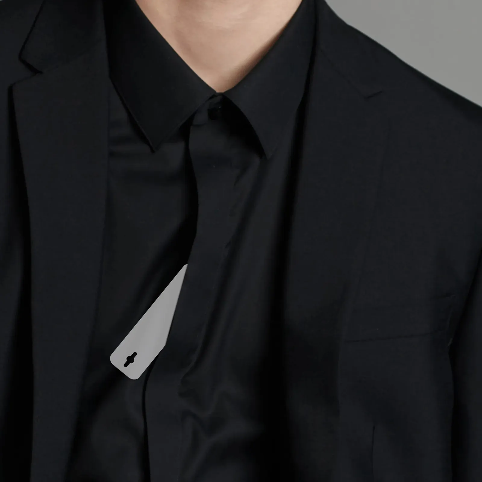 

20Pcs Invisible Tie Insert Clear Tie Collar Support Necktie Stabilizer for Work Shirts Business Formal Occasions