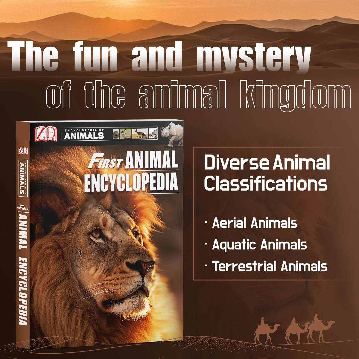 First Animal Encyclopedia for Kids: 100+ Animal Species, 800+ Vivid Illustrations, Habitats & Classification, Science Facts