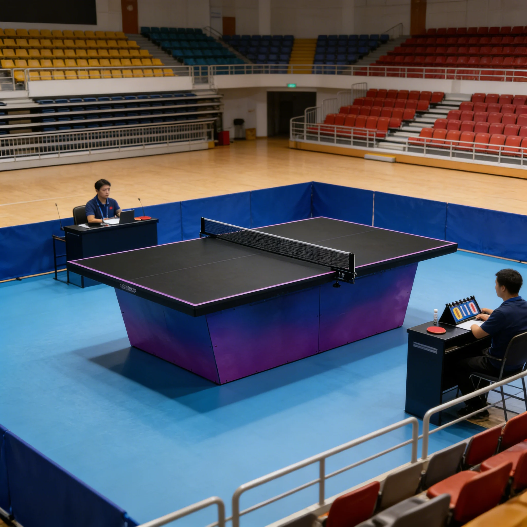 Hot Sale High Elastic Outdoor Table Tennis Table True Bounce Ping Pong Table for Club High Rebound Professional Training