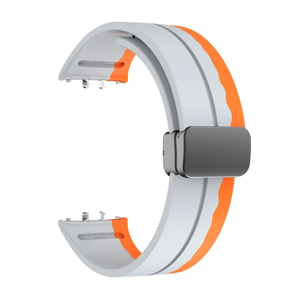 حزام سيليكون رياضي بإبزيم مغناطيسي D قابل للطي لهاتف سامسونج جالاكسي Fit3 حزام بديل لهاتف جالاكسي فيت 3 SM-R390 #5