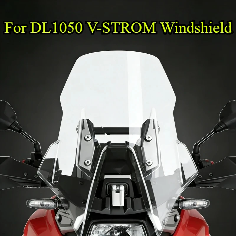 For Suzuki DL1050 V-STROM 1020DE Motorcycle Front Windshield Heightened Deflector, Modification Accessories Protective Cover