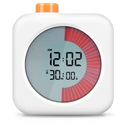 Timer da cucina digitali Timer visivo da 60 minuti schermo LCD sveglia per il conto alla rovescia per cucinare accessori da cucina per il Fitness da forno