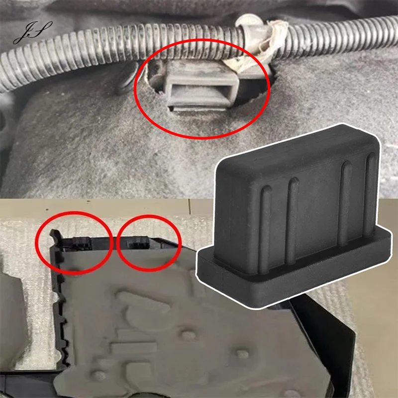 2/4/8PCS Radiator Mounting Top Rubber Engine Cover For BMW 1 2 3 4 5 6 7 8 X1 X3 X4 X5 X6 Z1 Z3 Z4 Z8 M4 M5 E32 E34 E38 E39 F07 view 4