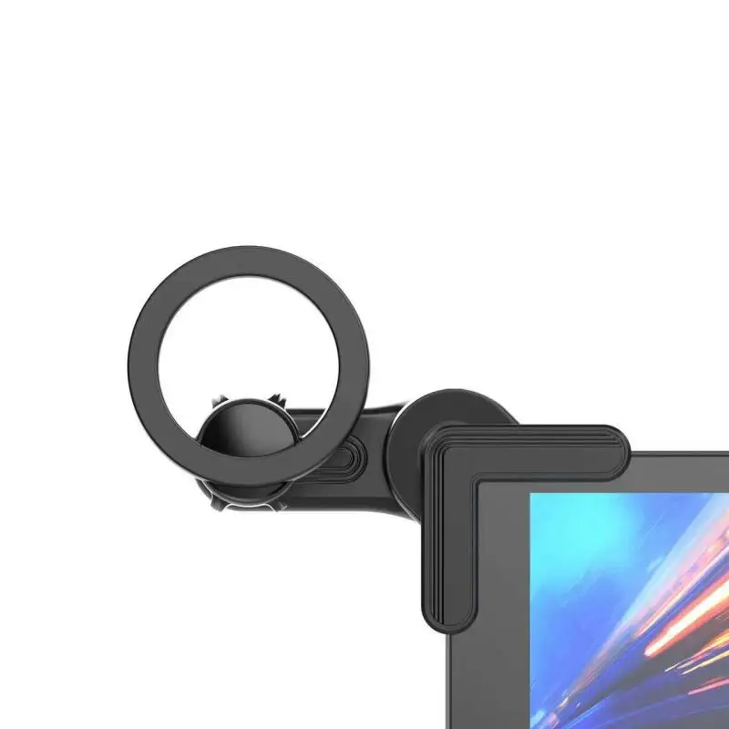 

Автомобильный дисплей Magsafe Ring Магнитный держатель мобильного телефона Подходит для держателя навигации Tesla Вращение на 360 градусов Сильный магнит