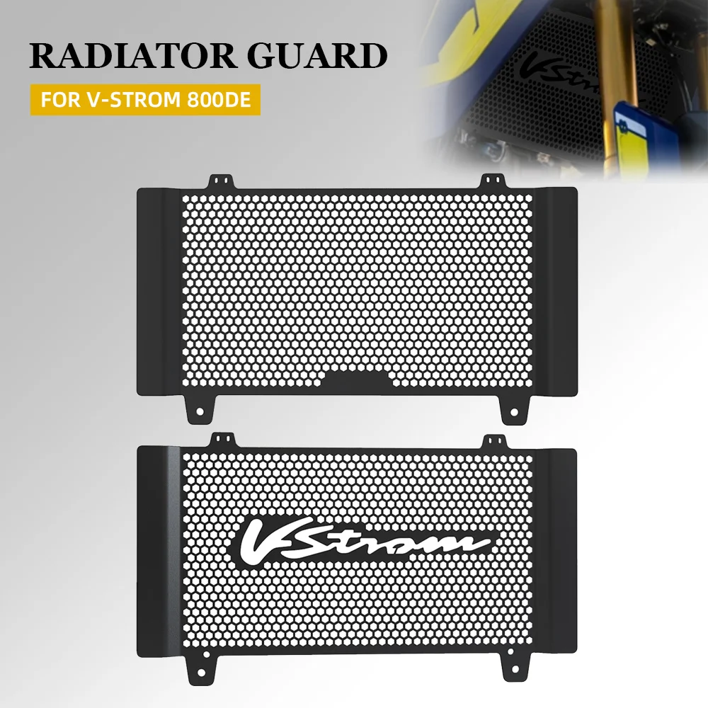 

Motorcycle For Suzuki V-Strom 800DE 2023-2024-2025 VStrom Aluminium Accessories Cooler Radiator Guard Grilles Cover Protection