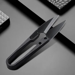 Antirust Thread Scissors Cutter Sewing Scissors Professional Tailor Metal Blade Nippers U Shape Clippers DIY Needlework