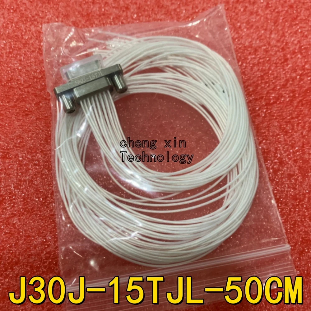 

J30J-15TJL-50CM 5PCS/LOT Rectangular Connectors J30J-15TJL 15 core Line 50CM J30J