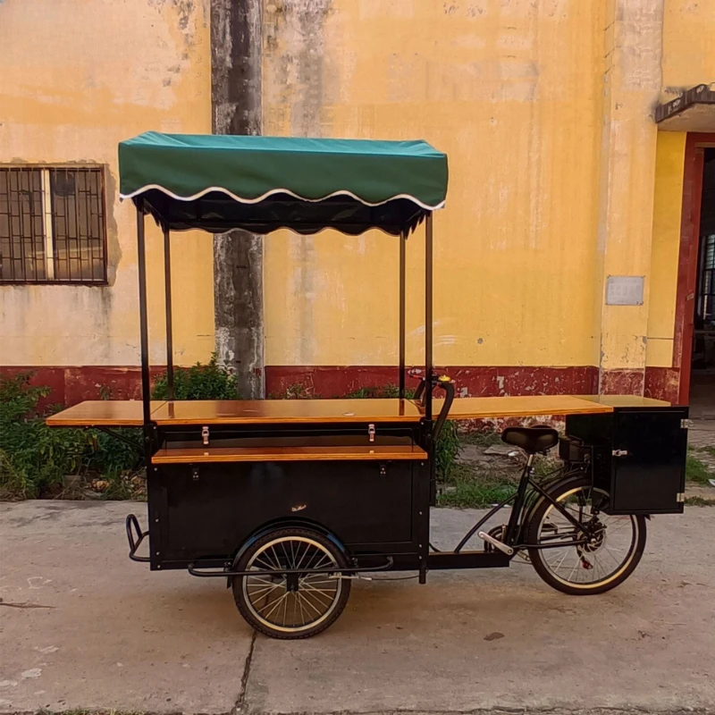 

Electric upside down donkey mobile street stall coffee sales car
