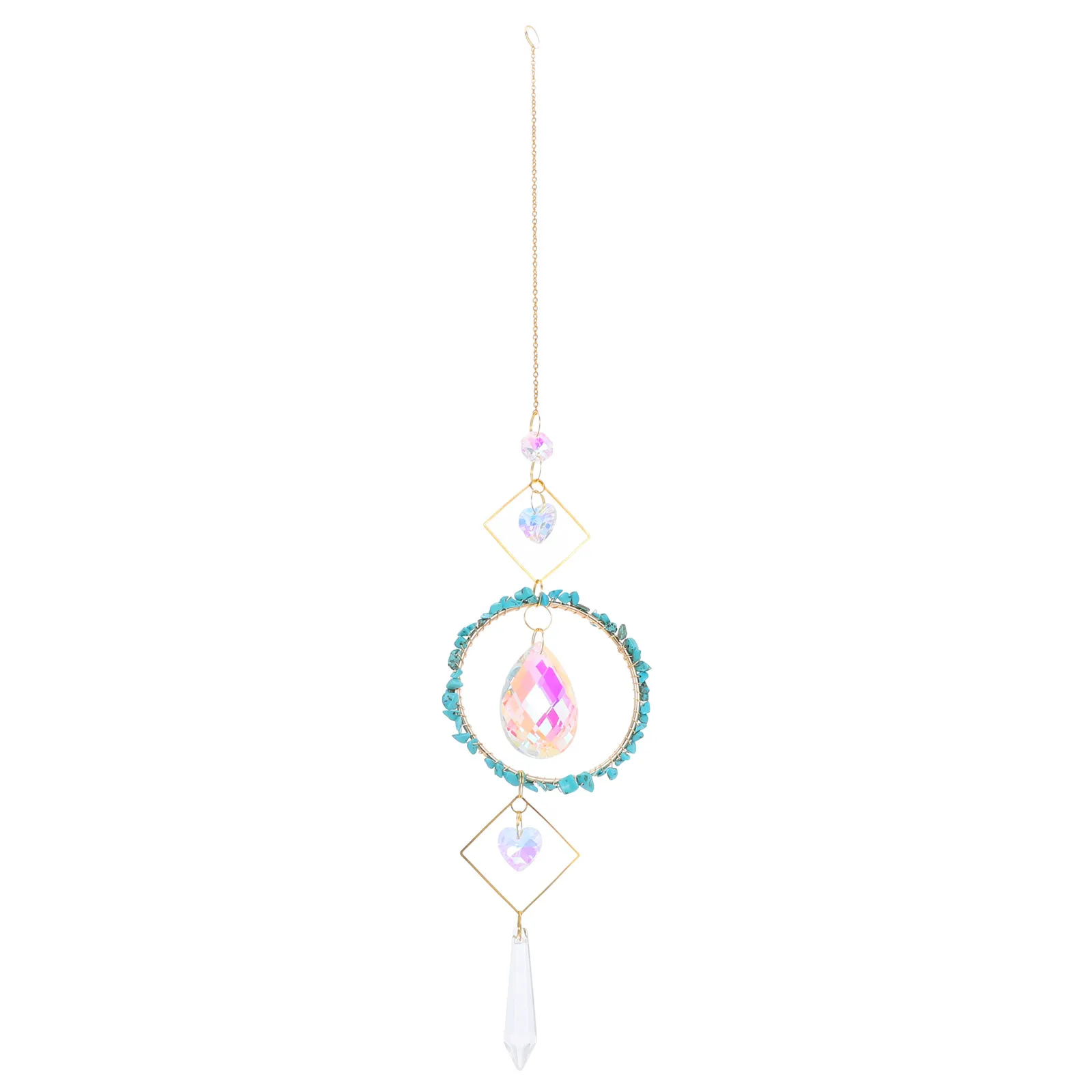 

Crystal Pendant Catcher Hanging Decoration Home Window Light Prism Gifts Crystal Gifts Suncatchers Garden nament