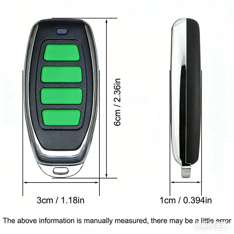 For Merlin M832 M842 M844 230T 430R Prolift Garage Opener Remote Control 433.92MHz Rolling Code Garage Door Remote Controller