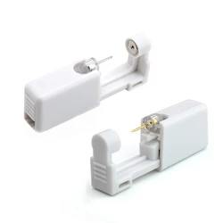 1pc Ear Stud Disposable Sterile Piercing Stud Gun Body Tragus Helix Earrings Safety Piercing Jewelry Tool Making Accessories