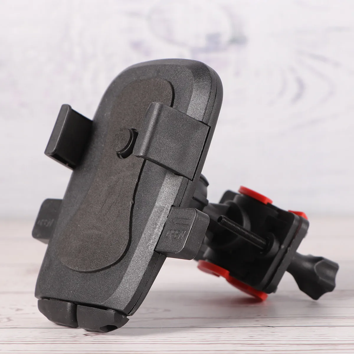 

1Pcs Bike Phone Mount Anti-Shake Mobile Holder Durable Non-Slip Design Perfect Fit for Camera Use on Bicycle Motorcycle Random