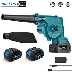 Soplador de aire al vacío inalámbrico, herramienta eléctrica manual para Makita, batería de 18V
