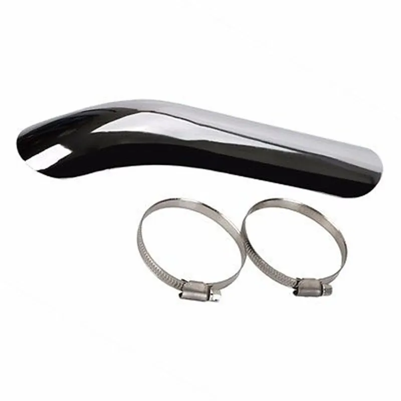 Curve Exhaust Heat Shield Heel Guard for Harley Honda Kawasaki Suzuki Yamaha VTX