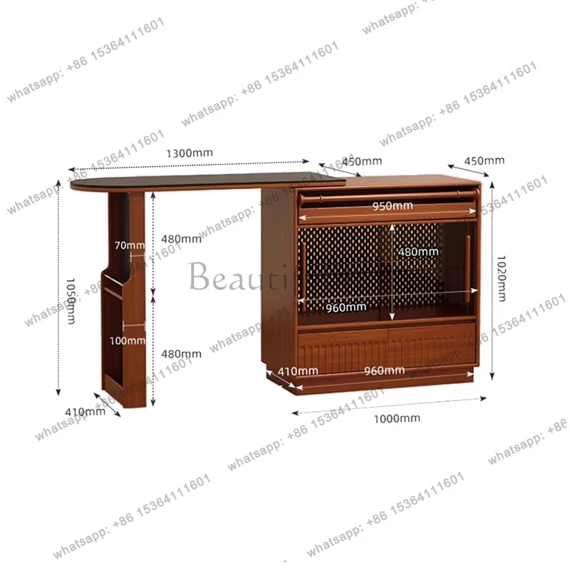 Nordic Vintage Kitchen Island Classic Beautiful Elegant Aesthetic Kitchen Island Quaint Sturdy Cuisine Meuble Kitchen Furniture